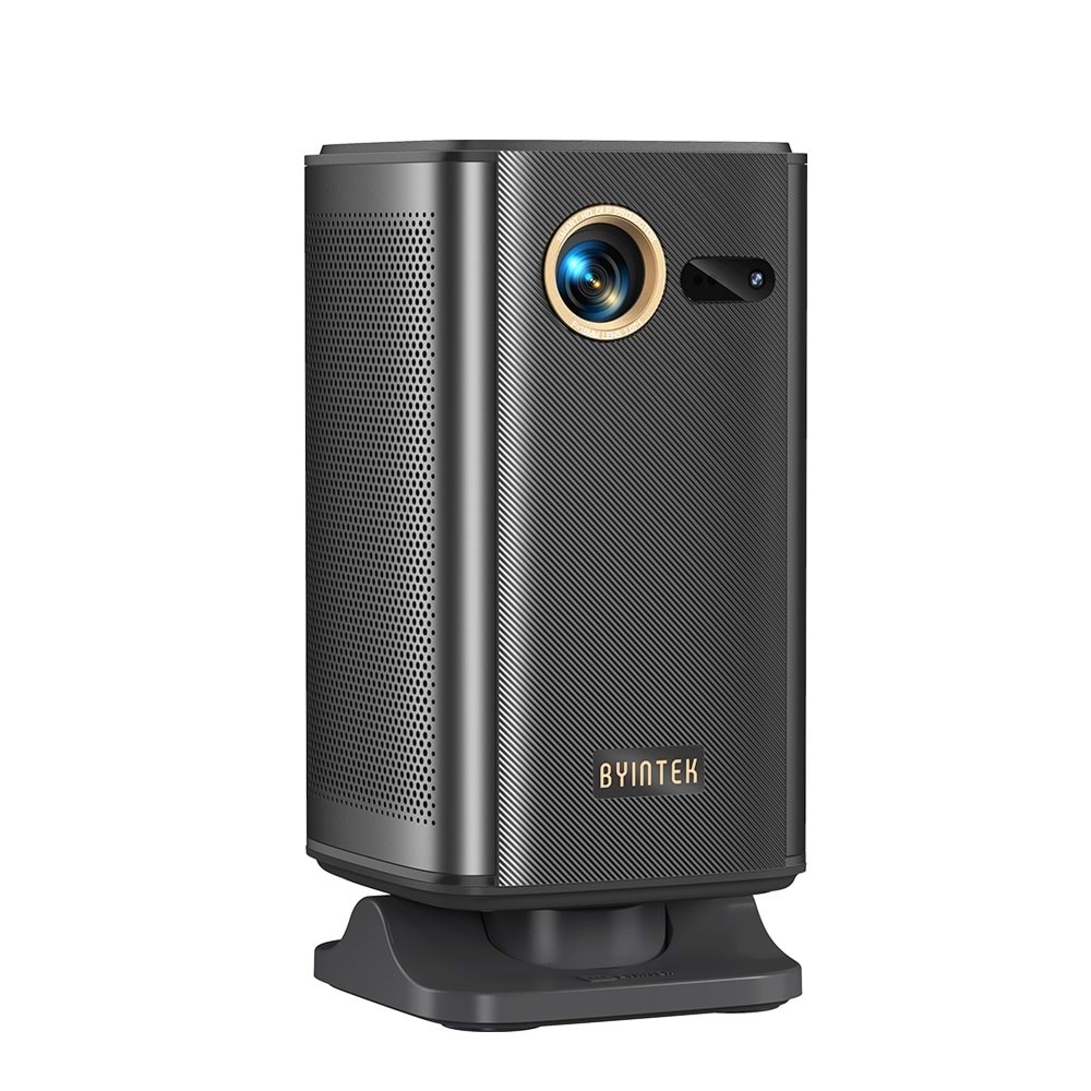 Byintek P70X 1080p Full HD Destekli 300ANSI Taşınabilir DLP Projeksiyon Cihazı - TOF Lazer Otomatik Odaklamalı, Entegre 10000mAh Bataryalı