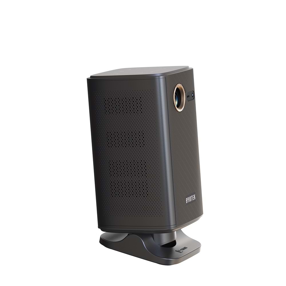 Byintek P70X 1080p Full HD Destekli 300ANSI Taşınabilir DLP Projeksiyon Cihazı - TOF Lazer Otomatik Odaklamalı, Entegre 10000mAh Bataryalı