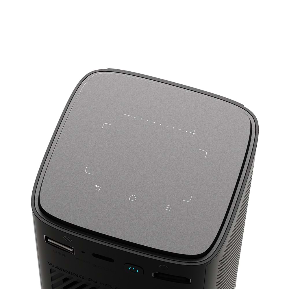 Byintek P70X 1080p Full HD Destekli 300ANSI Taşınabilir DLP Projeksiyon Cihazı - TOF Lazer Otomatik Odaklamalı, Entegre 10000mAh Bataryalı