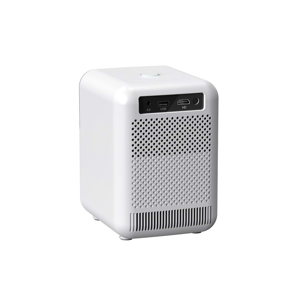 Byintek U4 Projeksiyon Cihazı 1080P LED WiFi 6 BT 5.0, Otomatik Odaklama, 300 ANSI Lümen, Ev Sineması, Dış Mekan, İş, Oyun, Eğitim Amaçlı
