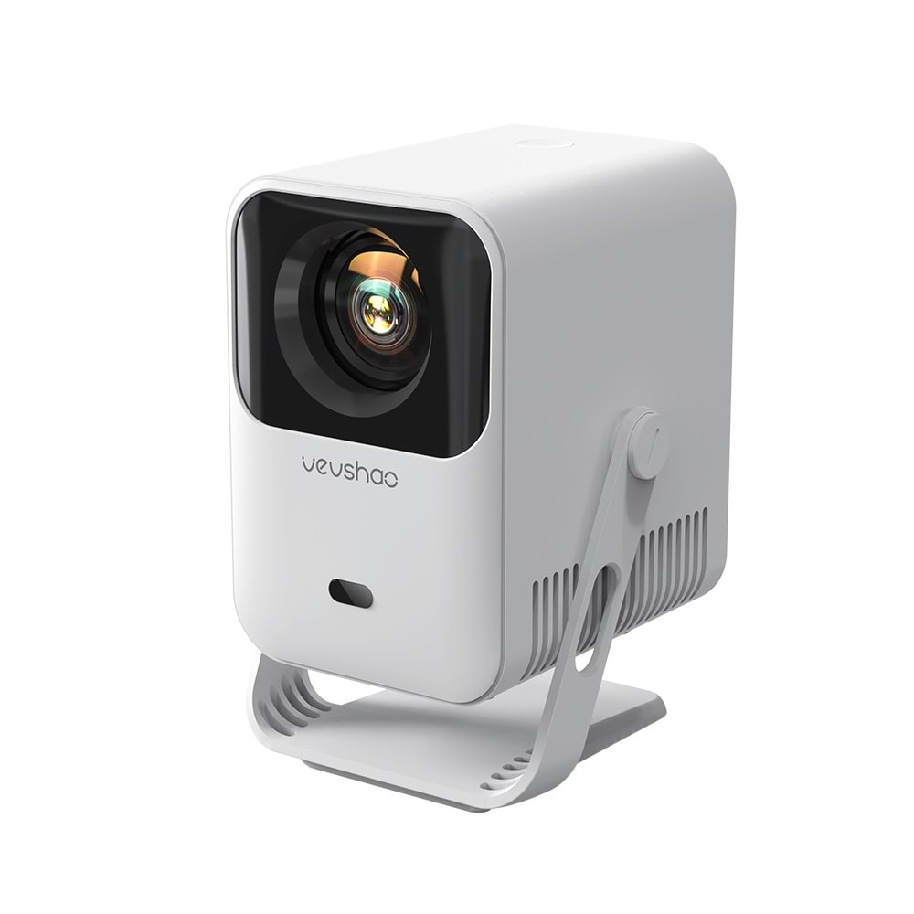 Byintek A15 Mini Taşınabilir Projeksiyon Cihazı, Android 14, Otomatik Odaklama, 100° Döndürülebilir Stand, 5G WiFi 6, Bluetooth 5.4, 300 ANSI Full HD, Ev Sineması