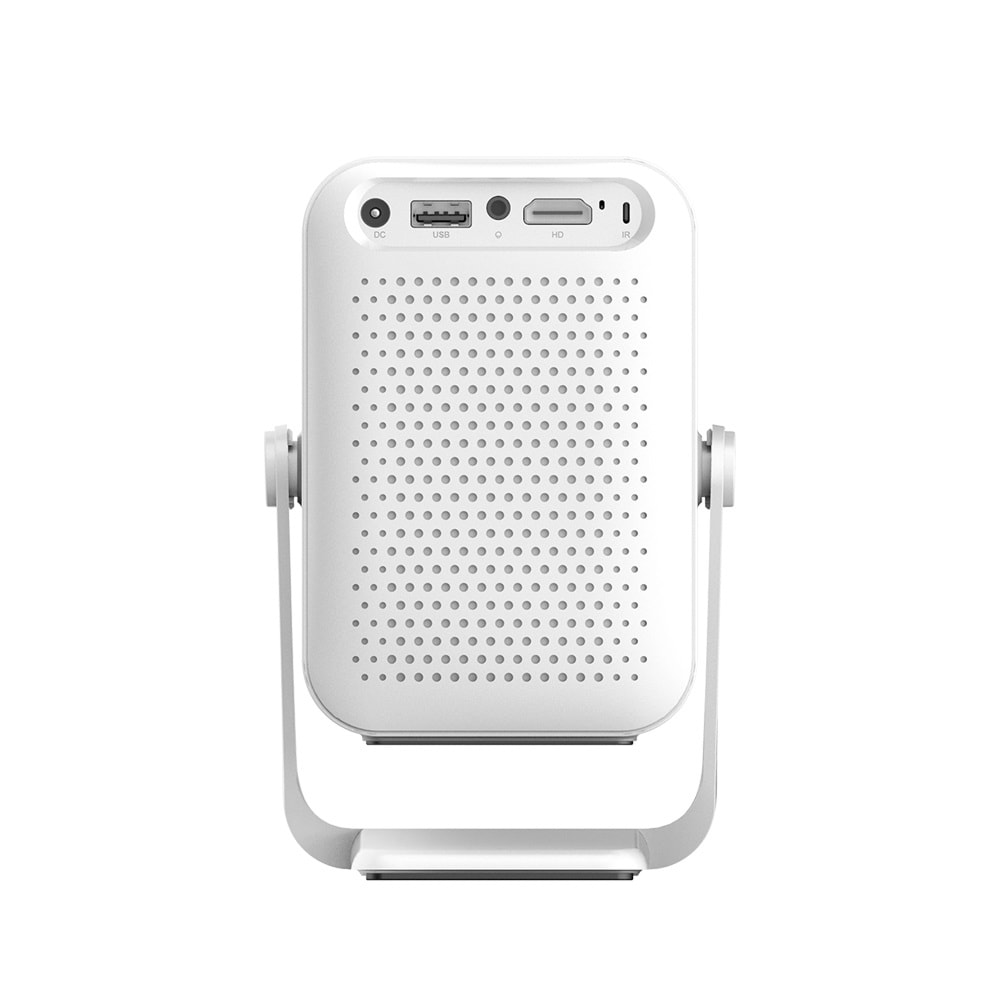 Byintek A15 Mini Taşınabilir Projeksiyon Cihazı, Android 14, Otomatik Odaklama, 100° Döndürülebilir Stand, 5G WiFi 6, Bluetooth 5.4, 300 ANSI Full HD, Ev Sineması