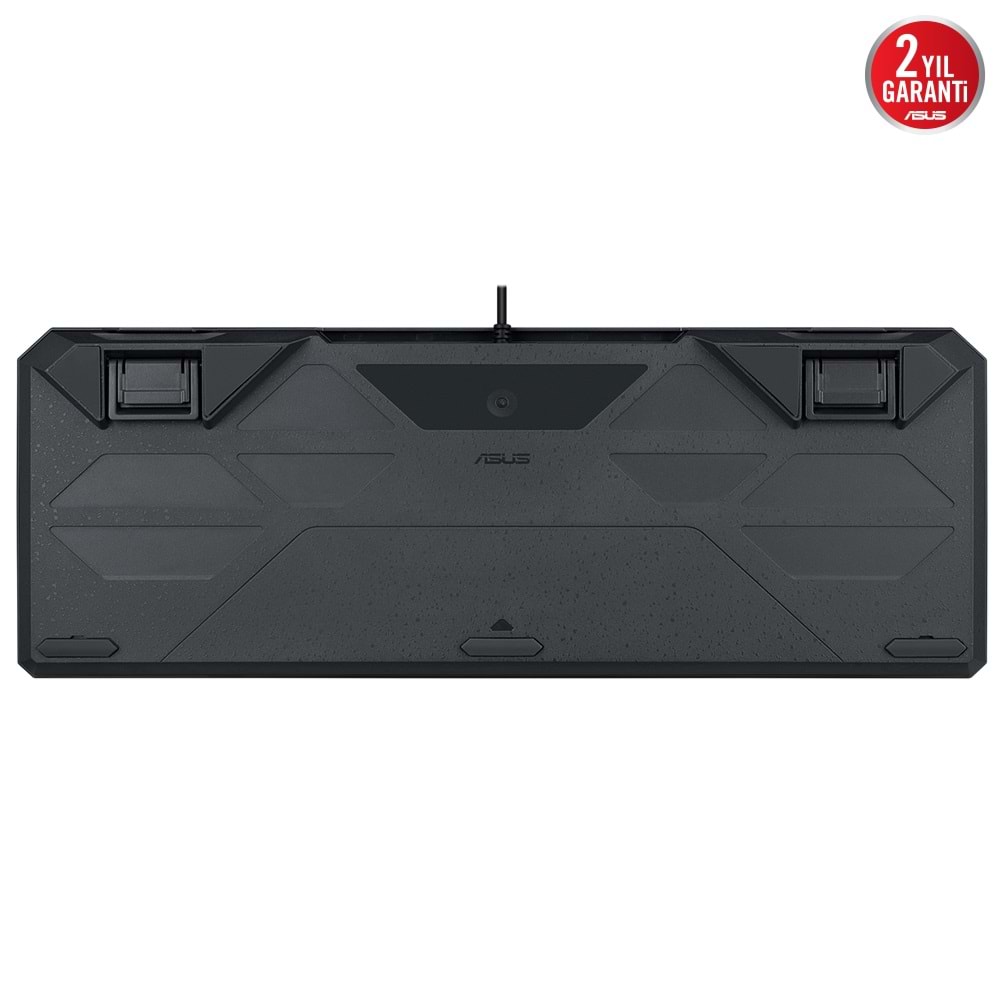 Asus TUF GAMING K3 RD/TR Gen II Red Switch Kablolu Türkçe RGB Optik Mekanik Gaming Klavye