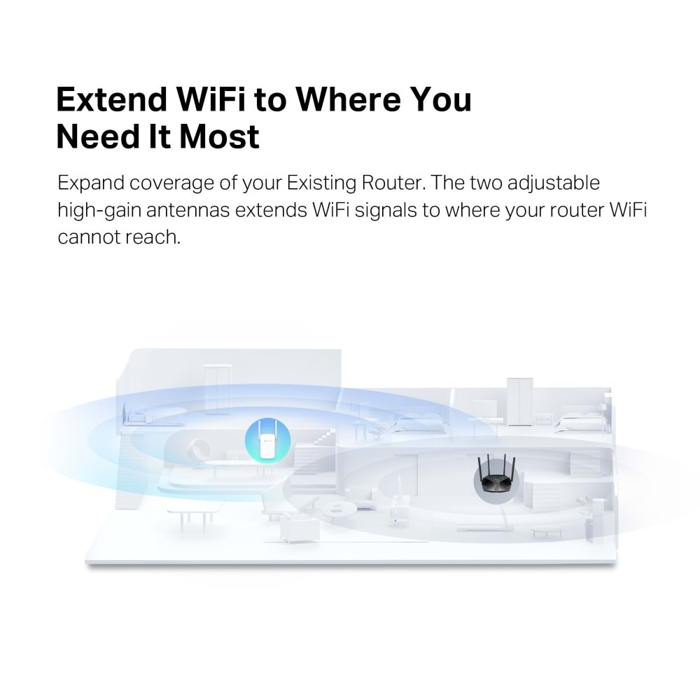 Mercusys ME60X AX1500 Wi-Fi 6 Menzil Genişletici