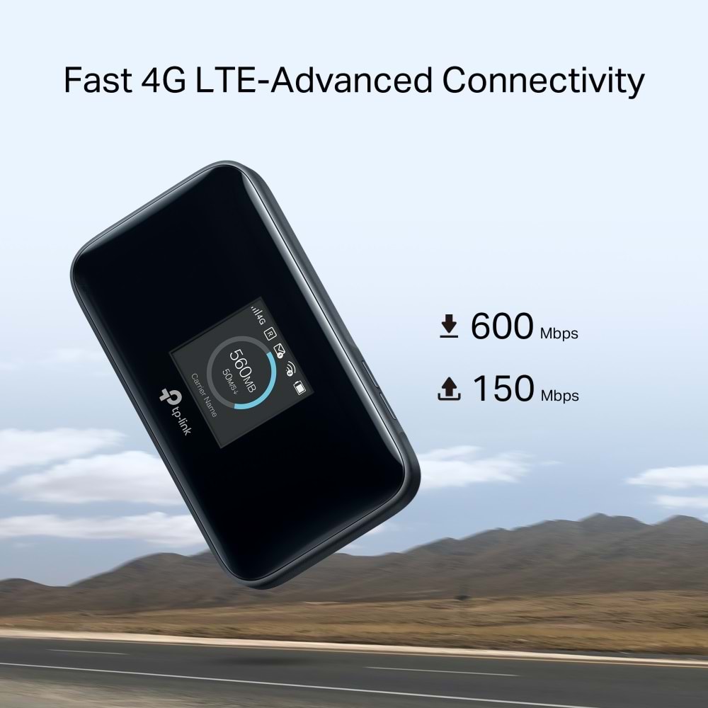 TP-Link M7750 600Mbps WiFi 4G LTE-Advanced Mobile Modem