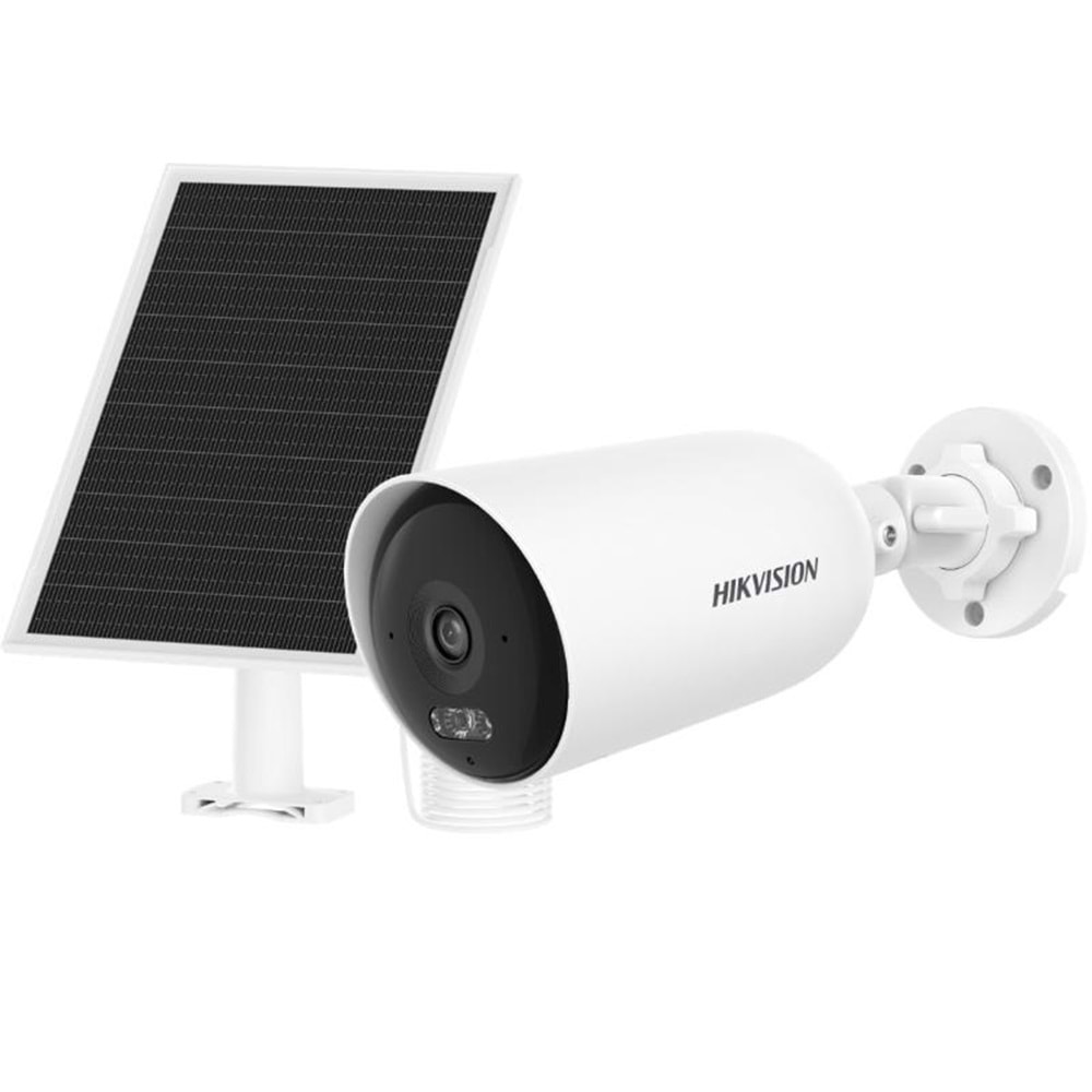 Hikvision DS-2CFS04/4G 4 MP 2.8 mm IP Solar Panel Güvenlik Kamera (4G Destekli)