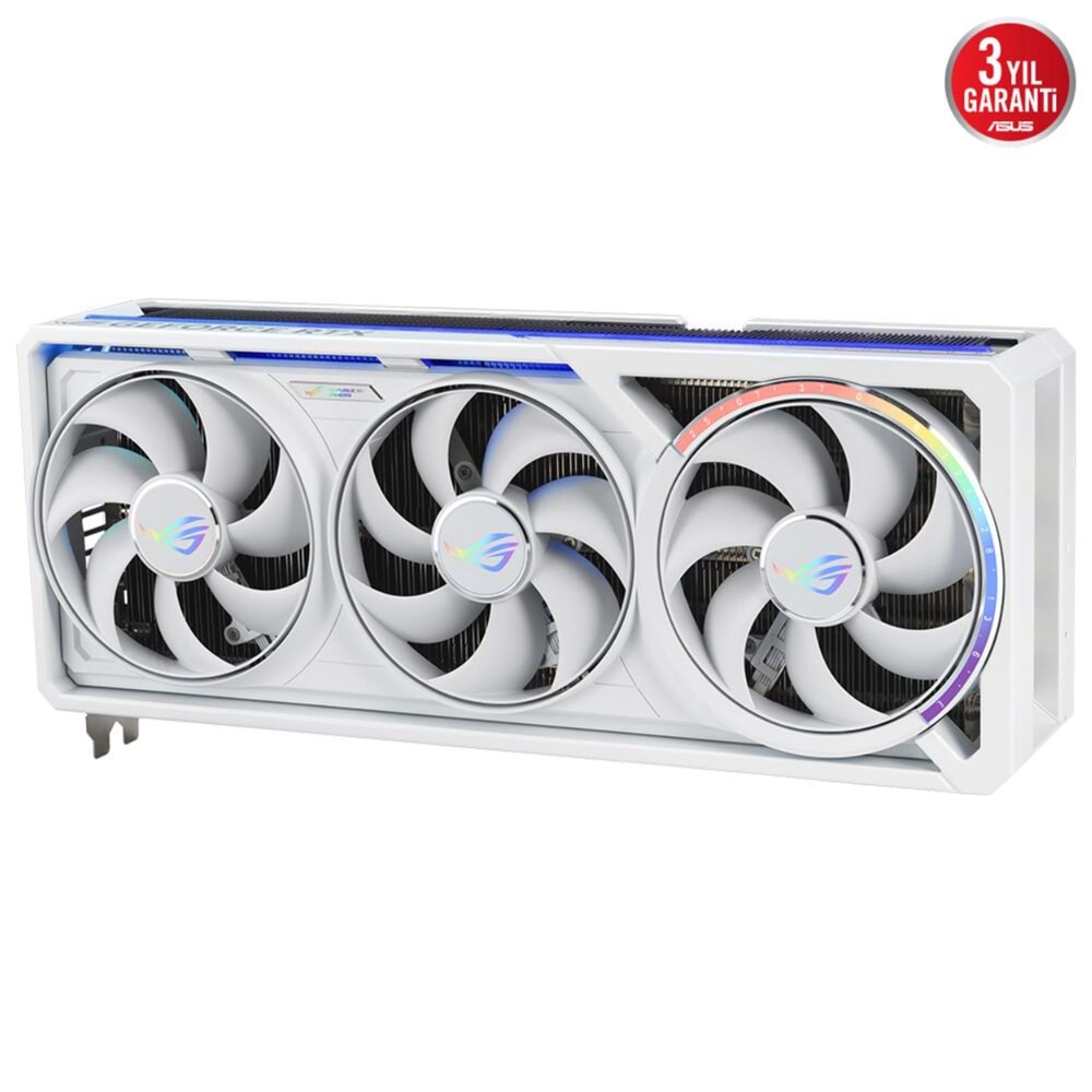 Asus ROG-ASTRAL-RTX5090-O32G-WHITE 32GB 512Bit GDDR7 DP/HDMI PCI 5.0 Ekran Kartı