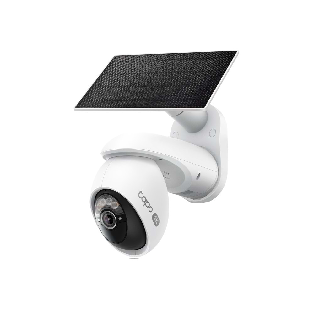 Tapo TC92 KIT 4K 8MP 360° AI Wi-Fi Güneş Enerjili Güvenlik Kamerası