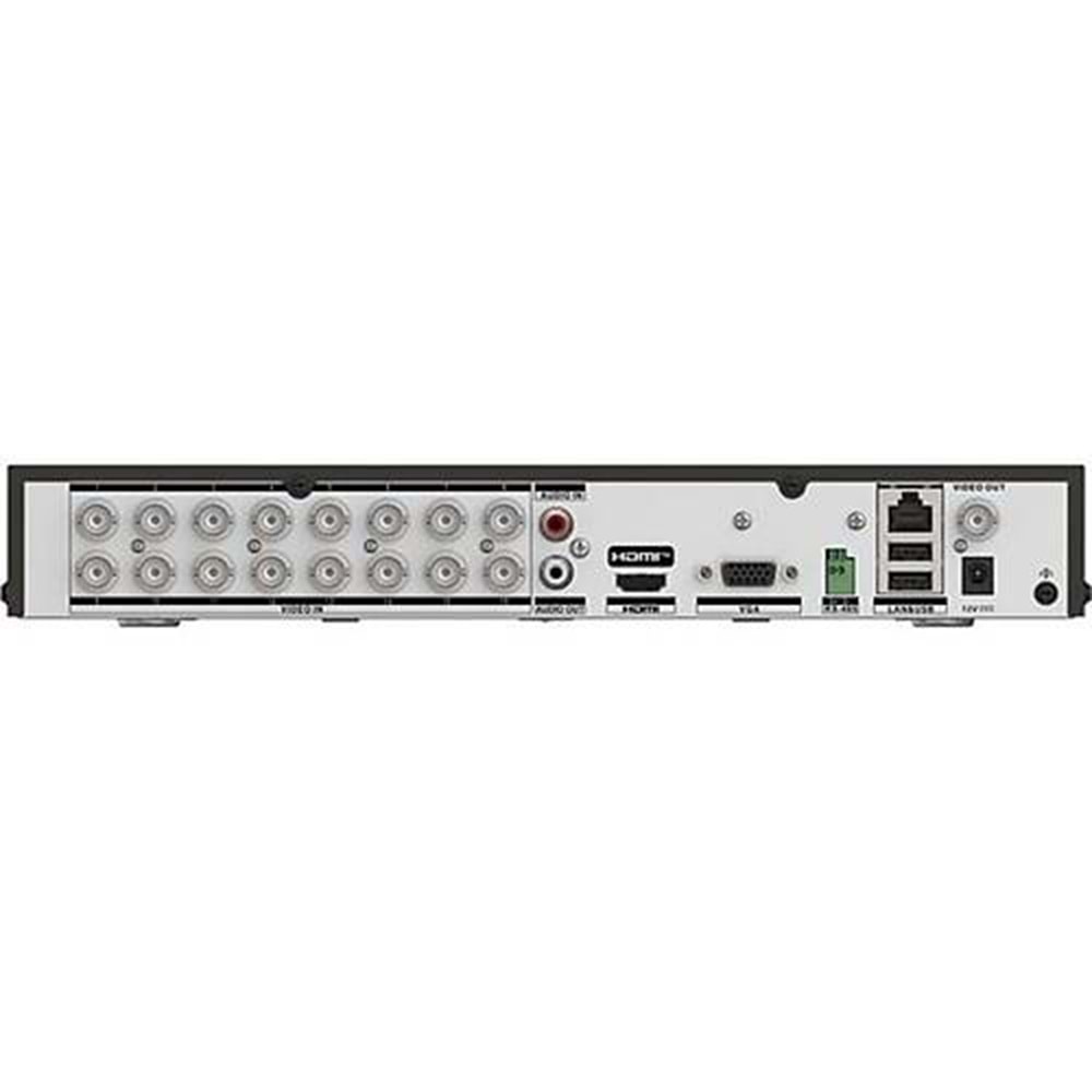 Hikvision iDS-7216HQHI-M1/XT 16 Kanal DVR 1x12TB AcuSense Kayıt Kayıt Cihazı