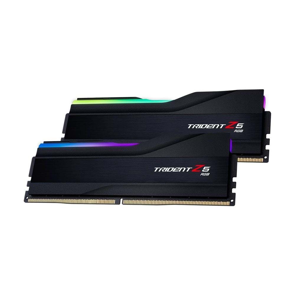 GSKILL 64GB (2x32GB) Trident Z5 RGB Siyah DDR5 6000MHz CL36 1.35V Dual Kit Ram
