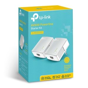 TP-Link TL-PA4010 KIT AV600 600Mbps 300m Mesafe Powerline Adaptör
