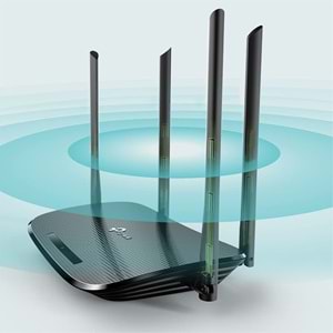 TP-Link Archer VR300 AC1200 Mbps Kablosuz Dual-Band Fiber/VDSL/ADSL Modem Router