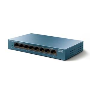 TP-Link LS108G 8-Port 10/100/1000 Mbps Gigabit Ethernet Switch, 8 Bağlantı Noktası