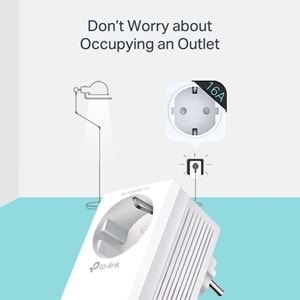 TP-Link TL-WPA7617 KIT AV1000 Gigabit AC1200 Mbps Wi-Fi Powerline Adaptör Kiti