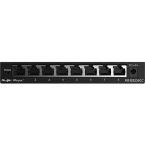 Ruijie Reyee RG-ES208GC 8 Port 10/100/1000 Mbps Yönetilebilir Gigabit Switch