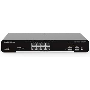 Ruijie Reyee RG-NBS3100-8GT2SFP-P 8 Port 10/100/1000 Mbps Gigabit Switch