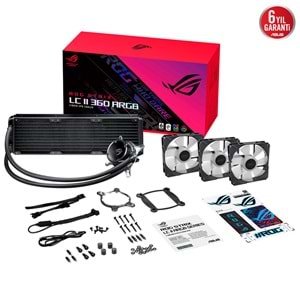 Asus ROG STRIX LC II 360 ARGB V3 360 mm RGB Sıvı Soğutucu