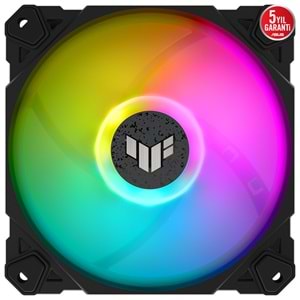 Asus TUF GAMING TF120 ARGB 3IN1 Soğutucu Kasa Radyatör Fanı Adreslenebilir ARGB120MM Siyah