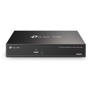 VIGI NVR1008H (v2) 8 Kanal NVR Kayıt Cihazı (H.265+4K 2CH 8MP-8CH 2MP)