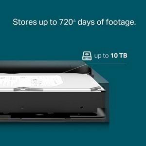 VIGI NVR1016H 16 Kanal NVR Kayıt Cihazı H.265+ 4K