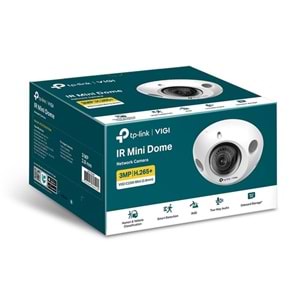 VIGI C230I Mini 2.8mm 3MP IR Mini Dome IP Güvenlik Kamerası (1/2.8