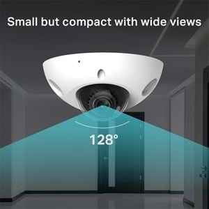 VIGI C230I Mini 2.8mm 3MP IR Mini Dome IP Güvenlik Kamerası (1/2.8