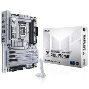 Asus TUF GAMING Z890-PRO Wi-Fi 8600 MHz (OC) DDR5 Soket 1851 ATX Anakart