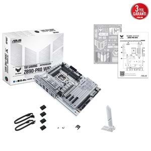 Asus TUF GAMING Z890-PRO Wi-Fi 8600 MHz (OC) DDR5 Soket 1851 ATX Anakart