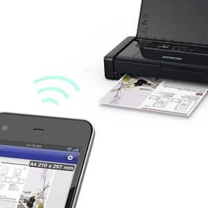 Epson WorkForce WF-100W Taşınabilir A4 Yazıcı Wi-Fi