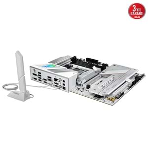 Asus ROG STRIX B850-A GAMING Wi-Fi 8000 MHz (OC) DDR5 Soket AM5 M.2 HDMI DP ATX Anakart