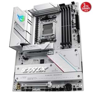Asus ROG STRIX B850-A GAMING Wi-Fi 8000 MHz (OC) DDR5 Soket AM5 M.2 HDMI DP ATX Anakart