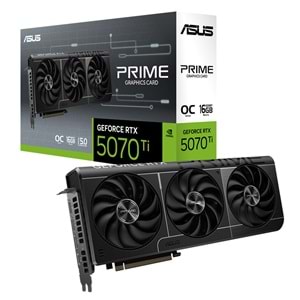Asus PRIME-RTX5070TI-O16G 16GB 256Bit GDDR7 DP/HDMI PCI 5.0 Ekran Kartı