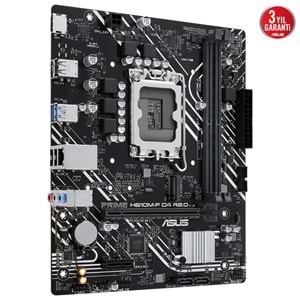 Asus PRIME H610M-F D4 R2.0 H610 DDR4 M.2 HDMI PCI 4.0 1700p Anakart