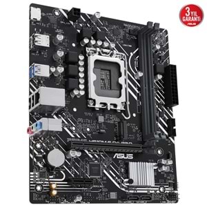 Asus PRIME H610M-F D4 R2.0 H610 DDR4 M.2 HDMI PCI 4.0 1700p Anakart