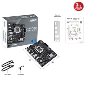 Asus PRIME H610M-F D4 R2.0 H610 DDR4 M.2 HDMI PCI 4.0 1700p Anakart