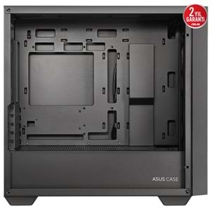 Asus A21 Temperli Cam USB 3.0 mATX Mesh Siyah Mid Tower Kasa