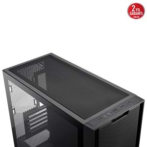 Asus A21 Temperli Cam USB 3.0 mATX Mesh Siyah Mid Tower Kasa