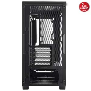 Asus A21 Temperli Cam USB 3.0 mATX Mesh Siyah Mid Tower Kasa