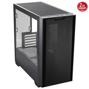 Asus A21 Temperli Cam USB 3.0 mATX Mesh Siyah Mid Tower Kasa