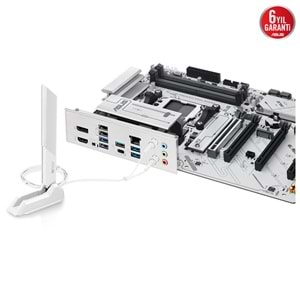 Asus B650E MAX GAMING Wi-Fi W AMD B650 DDR5 M.2 DP/HDMI PCI 5.0 AM5 Anakart