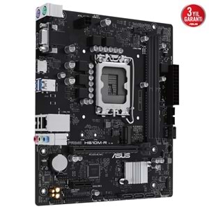 Asus PRIME H610M-R-SI 5600 MHz DDR5 LGA1700 Matx Anakart