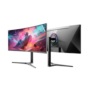 Cube 34 PA-34V165C 2K WQHD 1ms 165Hz Dp/Hdmi/Type-C Yükseklik Ayarlı Curved VA Monitör