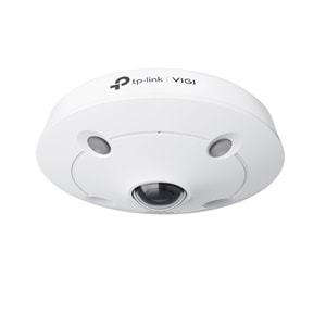 VIGI InSight S655I 5MP, 1.44mm, IR Fisheye Güvenlik Kamerası (Çift Yön Konuşma, IK10)