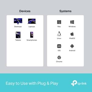 TP-Link UH5020C Type C Port 5'i Bir Arada Usb-c Hub Gri