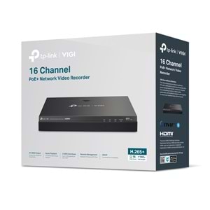 VIGI NVR2016H-16MP 16 Kanal 4K 2 Sata NVR Kayıt Cihazı