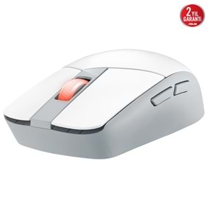 Asus P520 ROG STRIX IMPACT III WL/WHT 2,4 GHz ve Bluetooth Kablosuz Mouse
