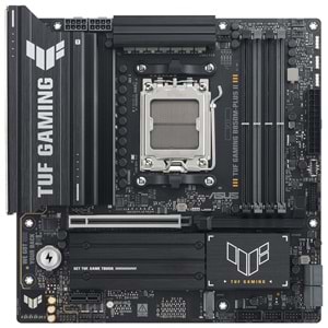 Asus TUF GAMING B850M-PLUS II DDR5 8000 MHz OC M.2 HDMI/DP/USB-C PCIe 5.0 AM5 mATX Anakart