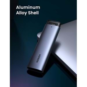 Ugreen CM400 M.2 Sata NGFF SSD UASP Desteği ile 5Gb/s Süper Hız USB 3.1 5Gbps Type-C Gen1 B-Key M+B Key Disk Kutusu 10903