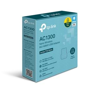 TP-Link Archer T3U Nano AC1300 Dual Band Wi-Fi USB Adaptör