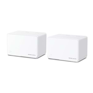 Mercusys Halo H80X 2'li Paket Çift Bantlı AX3000 Router